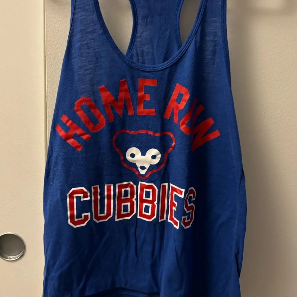 PINK Chicago Cubs Racerback Tank - Picture 2 of 3